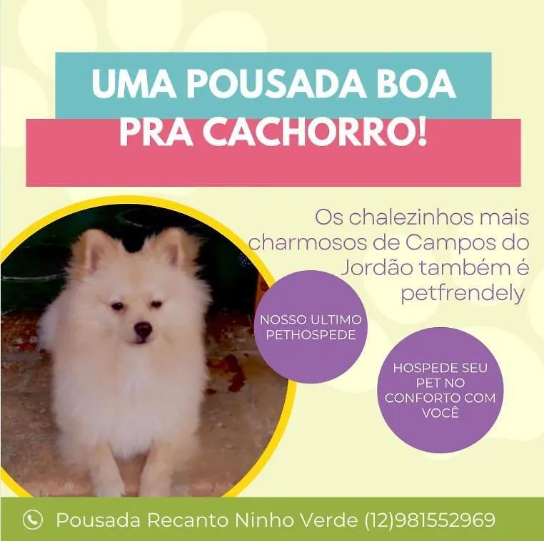 Pousada Recanto Ninho Verde Campos do Jordao 3*,  Brazil